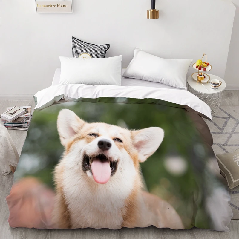 pet-03 3D пододеяльник, одеяло/одеяло случае двойной/королева/король, постельные принадлежности на заказ/220x240/200x200, животное домашний питомец собака узор, Прямая поставка - Цвет: pet-03