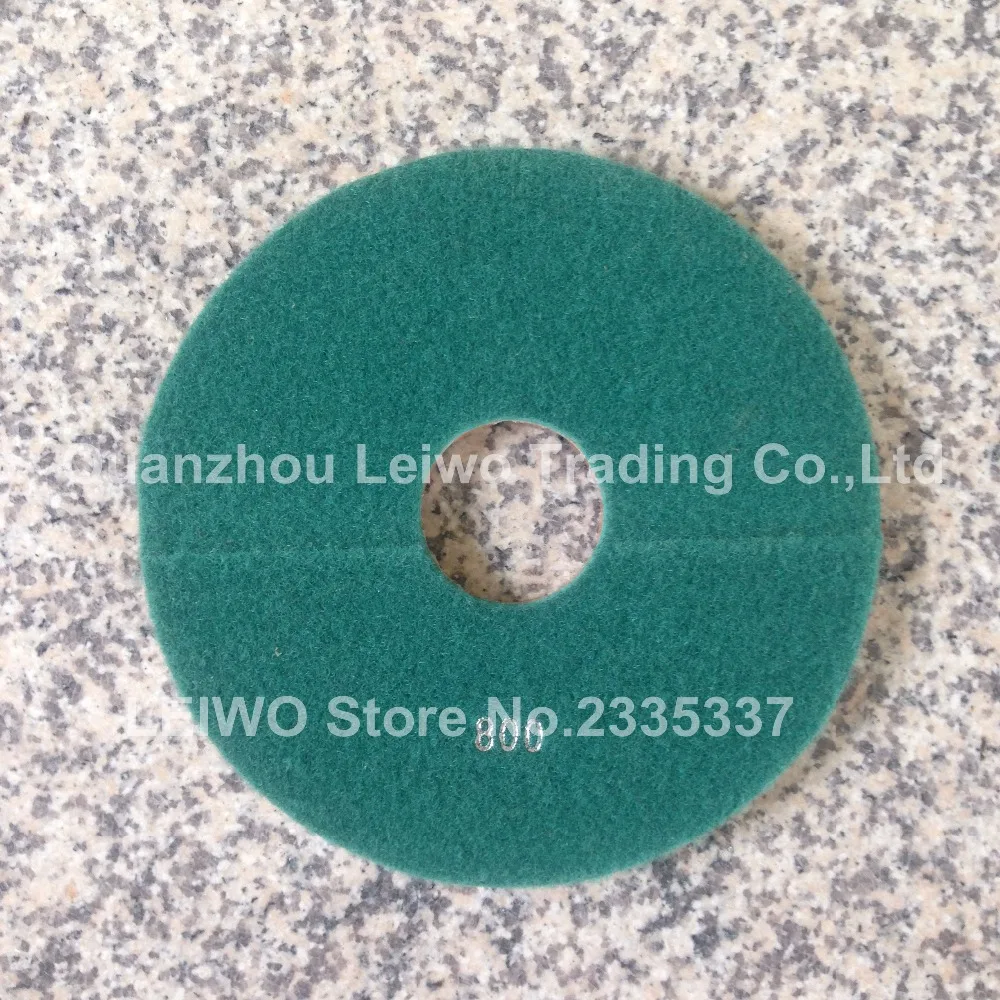 Сверхмощный Алмазный полировальный коврик 8 дюймов пол круг гранит полированный