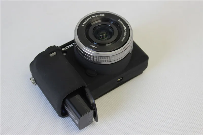 Сумка для камеры sony A6300/A6400 Мягкий силиконовый чехол для камеры защитный чехол