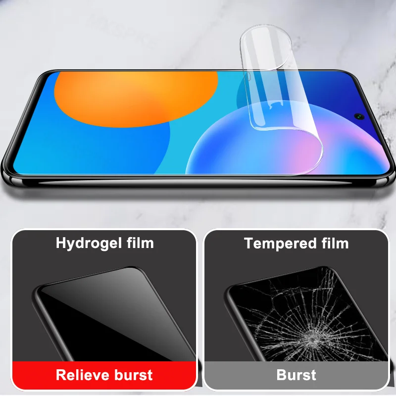 3pcs hydrogel film for huawei mate 40 30 lite pro screen protector for huawei p30 p40 pro lite e p smart z 2019 film full cover free global shipping