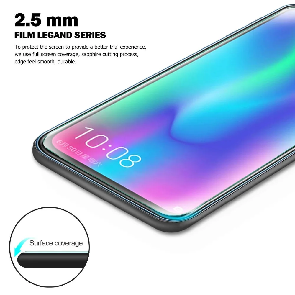 2 шт прозрачное стекло для huawei p smart 2019 закаленное Защитная пленка экрана