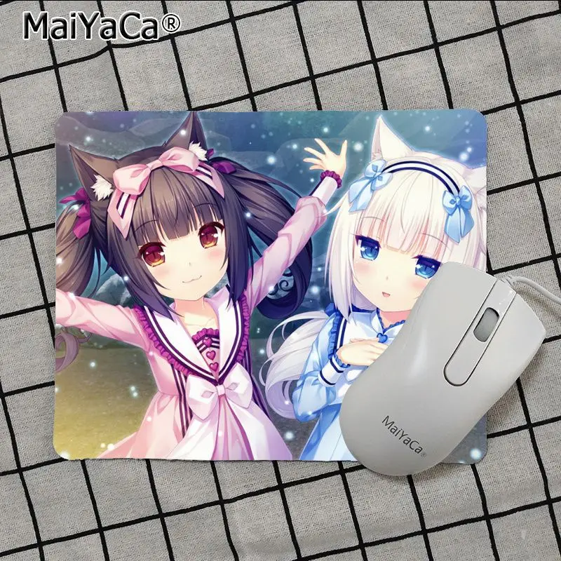 Maiya высокое качество милые Аниме Девушки Chocola Nekopara клавиатура игровые коврики для