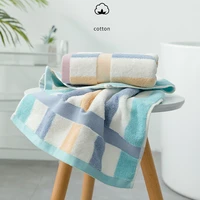 2pcs 3476cm cotton hand face towel kitchen cleaning napkin absorbent bathroom hotel lodge beauty salon sauna spa wash cloth t41