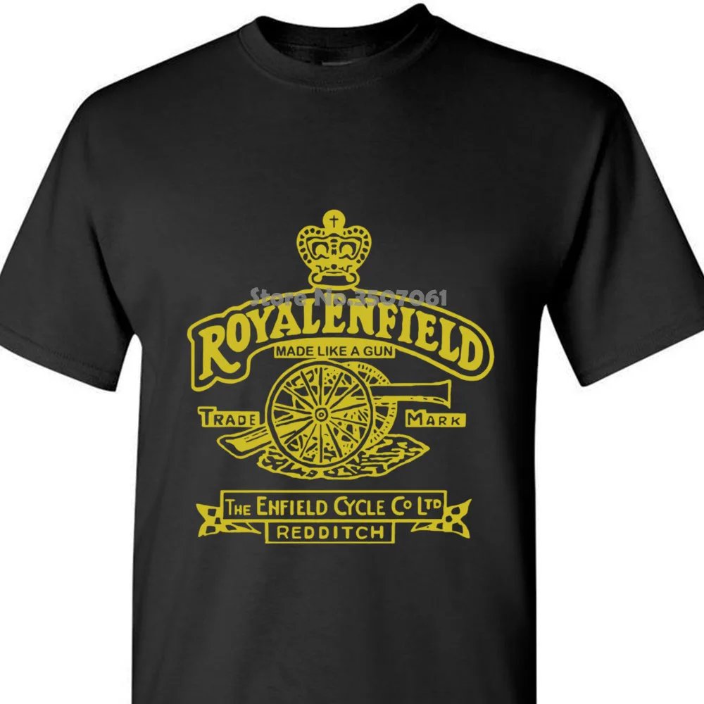 Новая мужская футболка Royal Enfield ретро мотоциклы винтажная Байкерская размер S 2xl