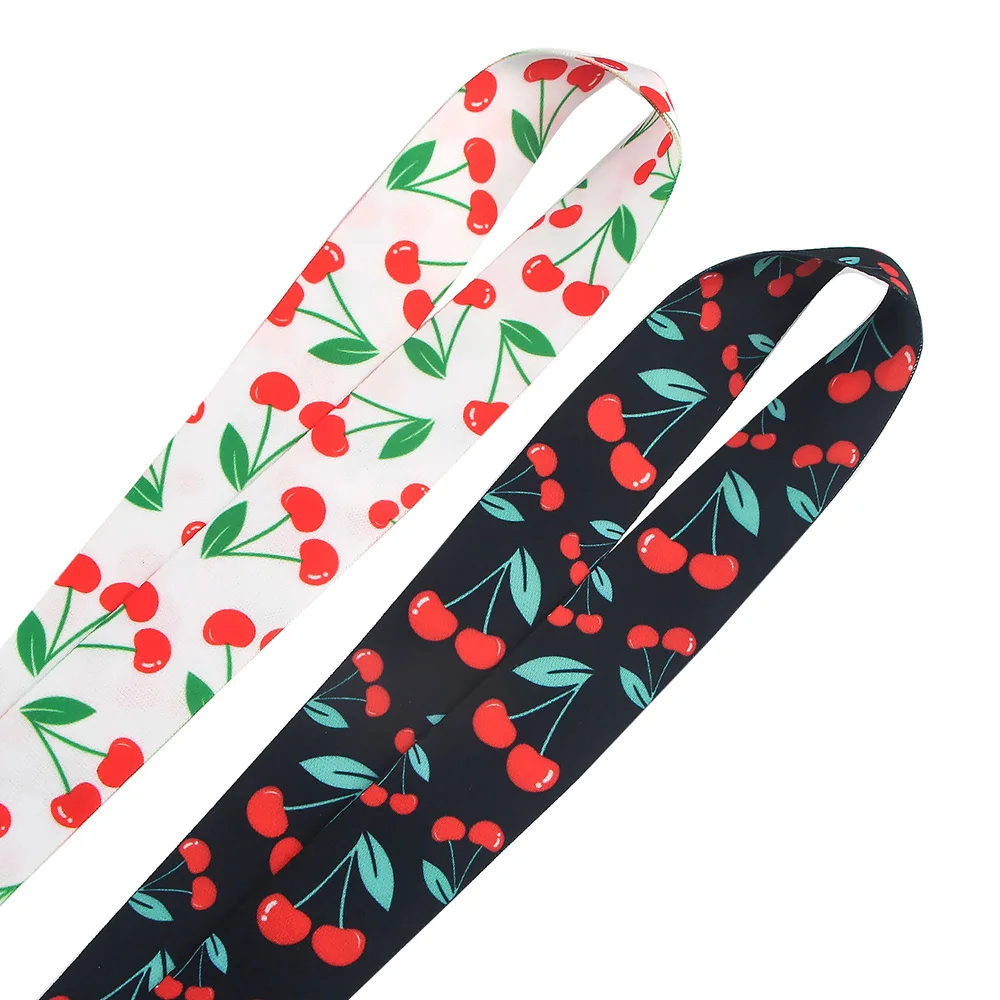 

SP336 Fruit Lanyards Cute Neck Strap Mobile Phone Keys ID Card Holder Lanyard For Keys DIY Hanging Rope Lanyards