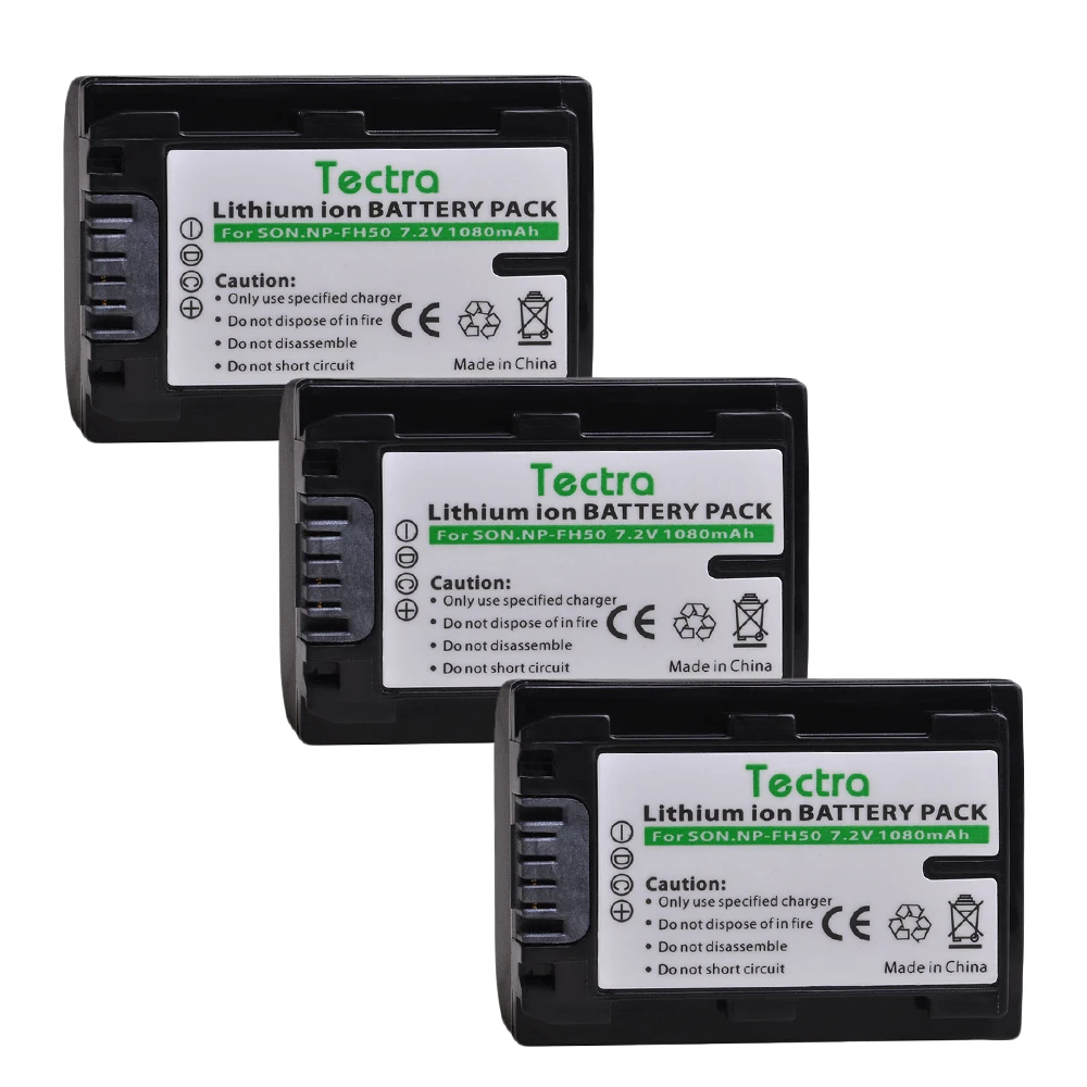 4x1080mAh NP FH50 NPFH50 литий ионный аккумулятор для Sony A290 A390 dcr sr62 DCRSR200 DVD305|Цифровые