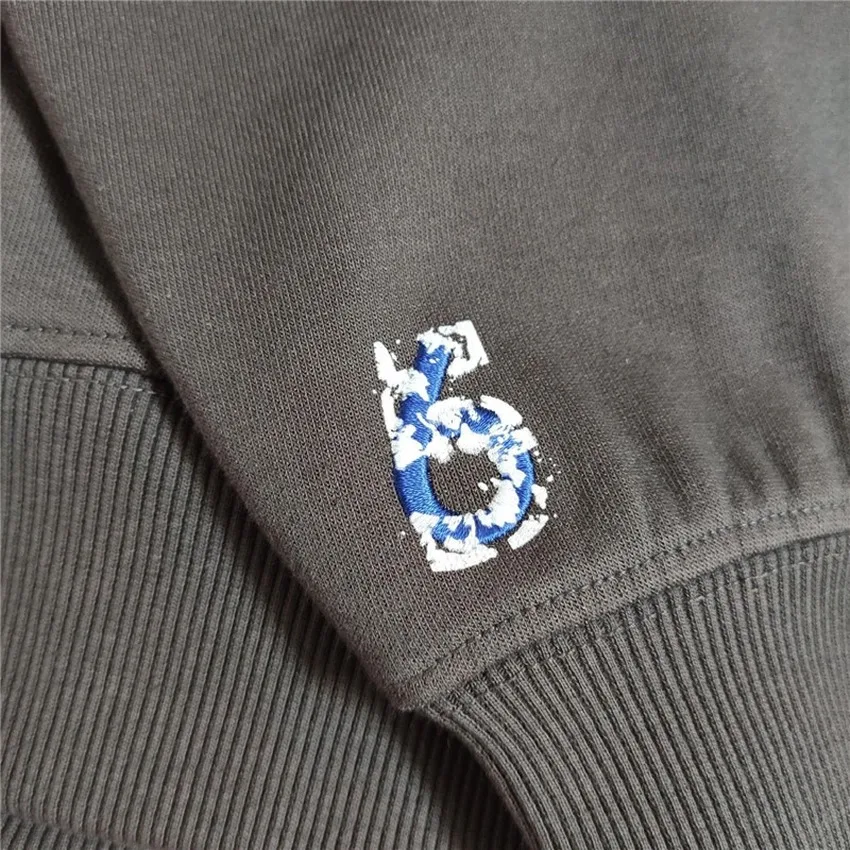 

Ader Error 6th Anniversary Sweatshirt Men Women Embroidered Tear Logo Adererror Crewneck Hoodie Streetwear Men Xxxtentacion