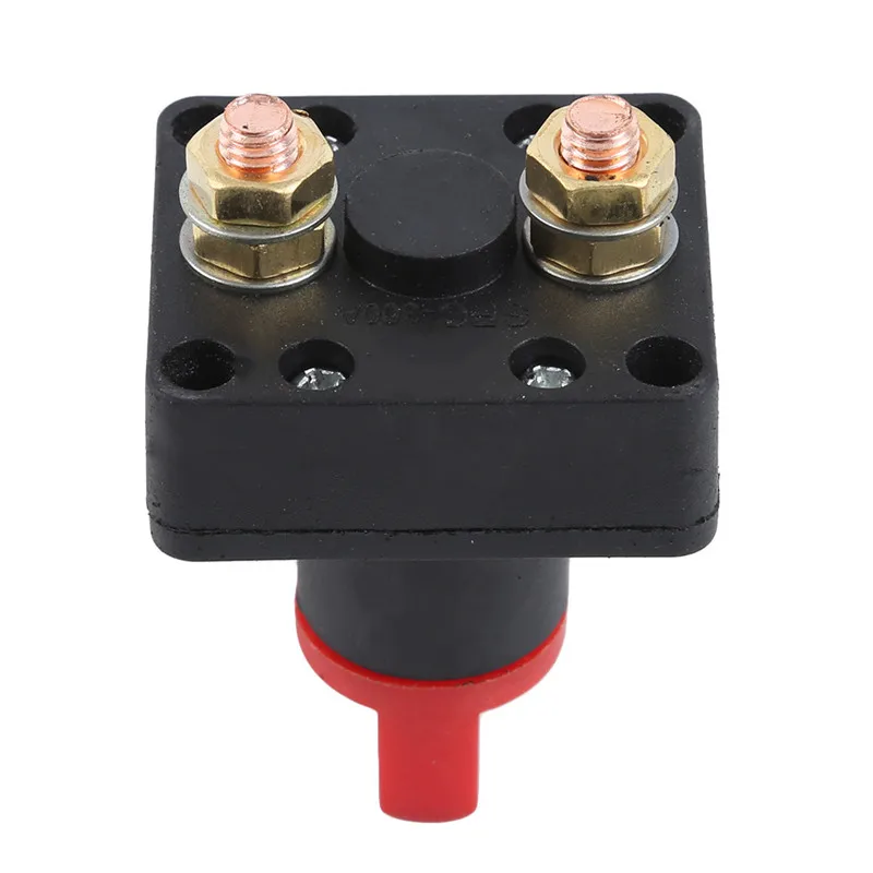 

1 Pc 100A Battery Isolator Isolation Switch Disconnect Power Cut Off Kill Switches For RV Boat Car Truck Auto Yacht