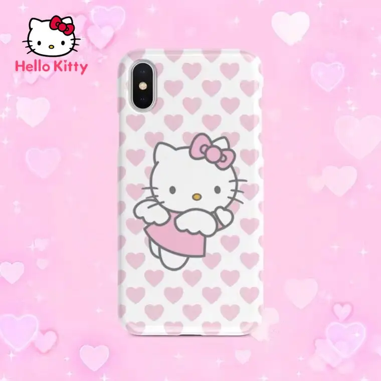 

Hello Kitty case for iPhone 6S/7/8P/X/XR/XS/XSMAX/11/12Pro/12mini Phone Matte Case Cover
