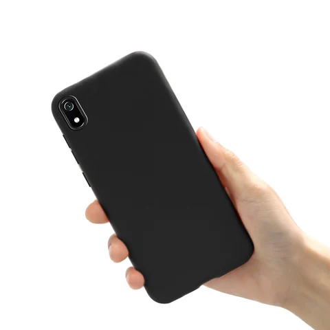 Чехол для телефона Xiaomi Redmi 7A, 7 A, матовый черный чехол, силиконовые ТПУ Мягкие Чехлы, задняя крышка для Xiomi Redmi 7, 7A, Redmi7A, чехол, чехлы