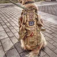 k9 tactical big dog harness military tactical vest for medium large dogs adjustable army training outdoor hunting nylon durable