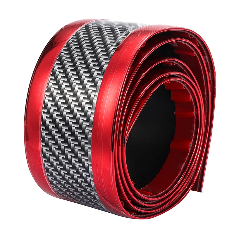 

100x5 см Универсальный Автомобильный бампер Защита полоса SUV Автомобильный задний багажник бампер защитная накладка наклейка анти столкнове...