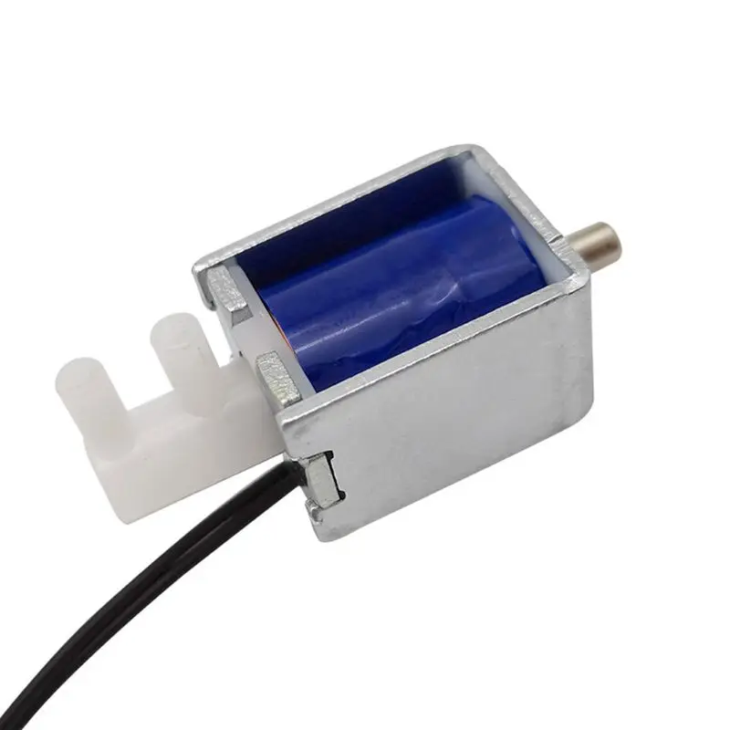 DC 12V микро мини Электрический электромагнитный клапан 2 х позиционный