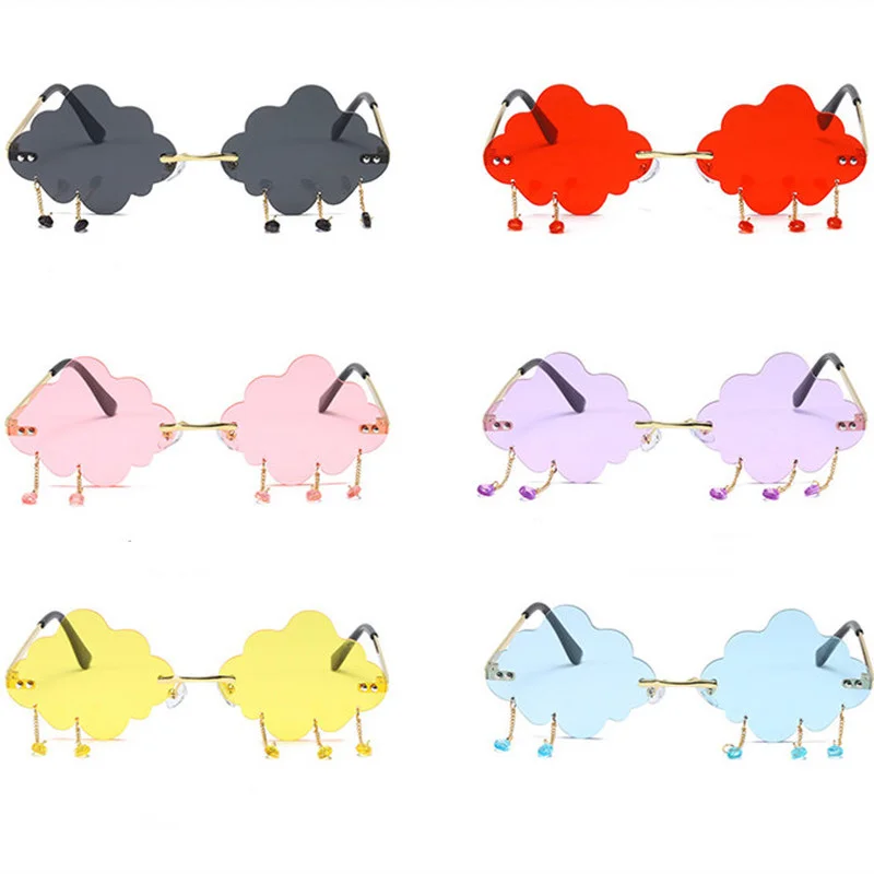 Женские солнцезащитные очки персонализированные Солнцезащитные без оправы для