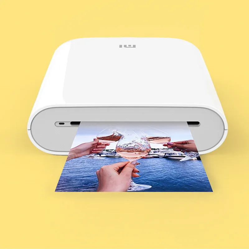 Xiaomi Mijia Portable Smart AR Photo Printer 300dpi Mini Pocket DIY Share 500mAh Picture Printer Work with Mijia APP