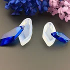 С украшением в виде кристаллов драгоценного камня силиконовые формы серьги и ожерелье с кулоном, форма для эпоксидной смолы для самостоятельного изготовления ювелирных украшений своими руками, инструменты