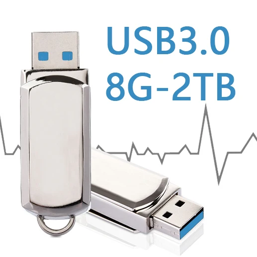 Лидер продаж металлическая флешка USB-гаджет 1 ТБ классический дизайн 32/64/128 ГБ 16 8
