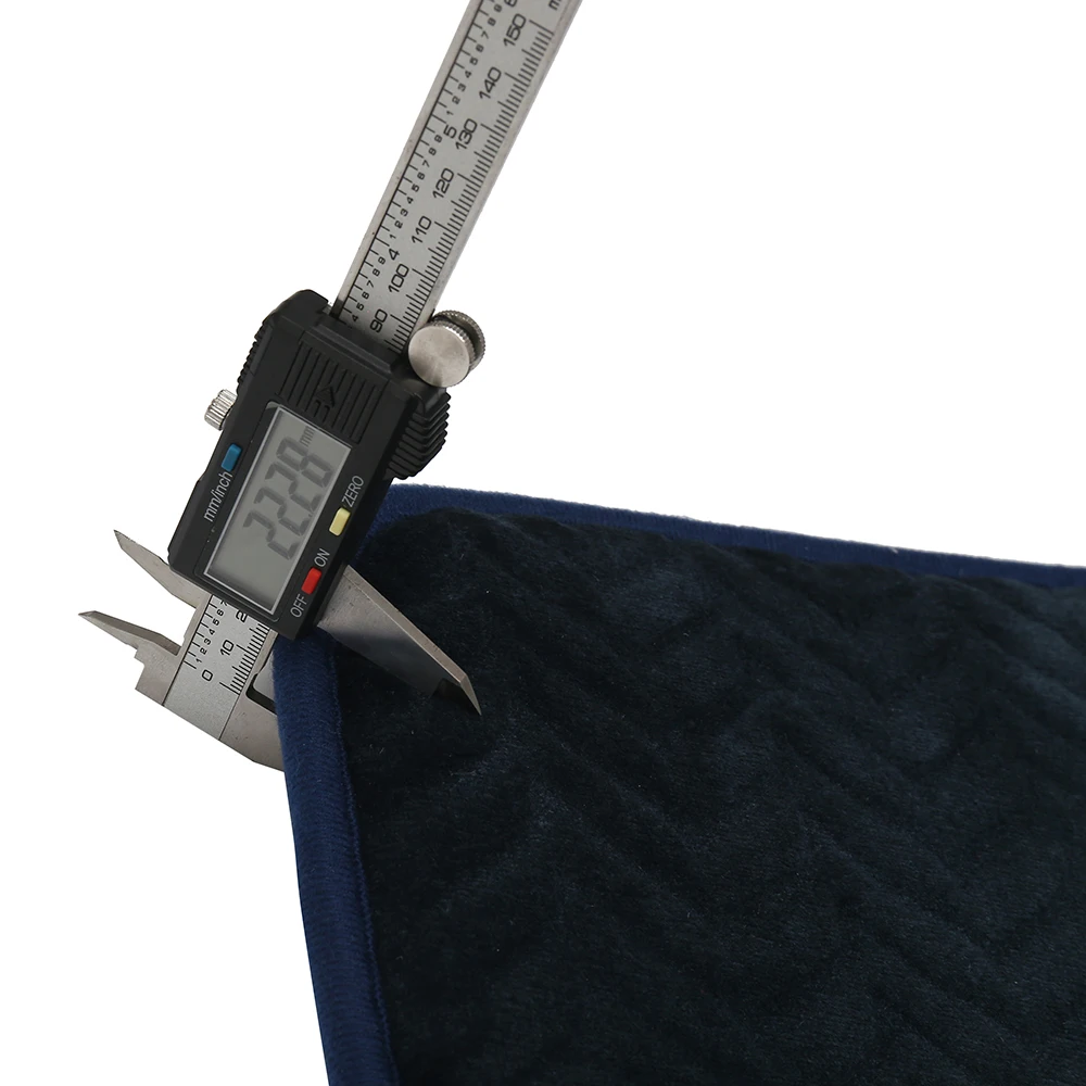 INS style синий мягкий фланелевый дверной коврик с тиснением толщина 2 см