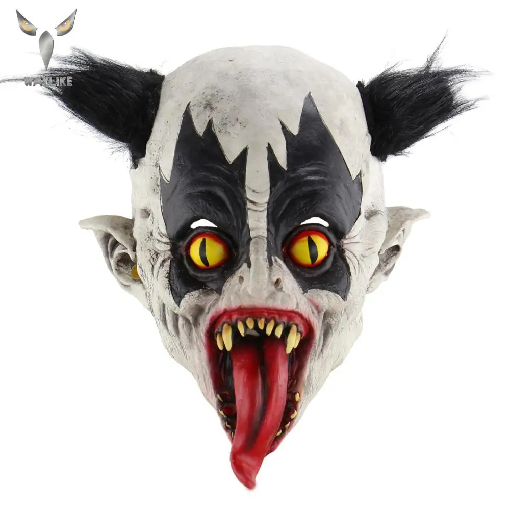 Waylike мутант летучей мыши клоун ужас маска для Хэллоуина ужасы бар выпускного