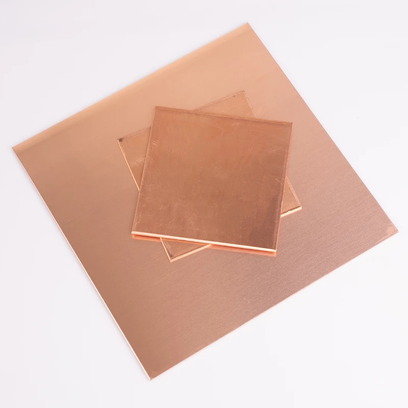 

1Pcs 1mm Thickness High Purity 99.9% Pure Copper Cu Metal Sheet Plate 100mm x 100mm For Industy Tools