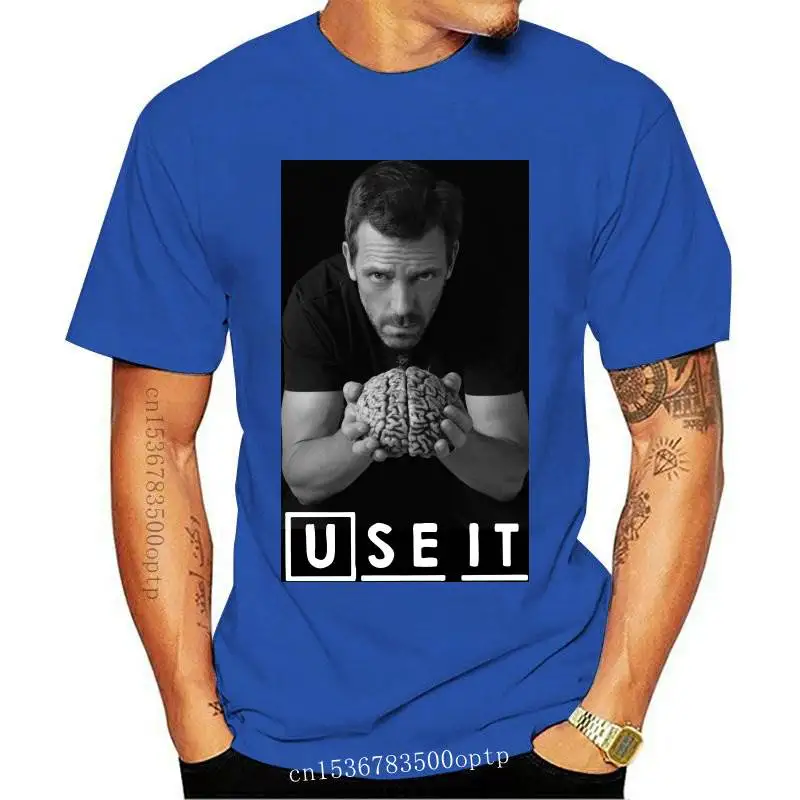 

New House MD Men T-Shirt Dr House Use it Funny Tops Cotton Short Sleeve Tee Shirt Custom Mens TShirt Summer Streetwear Plus Size
