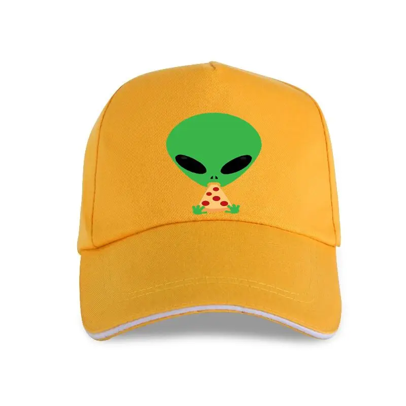 

Aliens Love Pizza Men Funny Summer Baseball cap Black Clothes Cotton Cartoon Tops Leisure - Thanksgiving Day