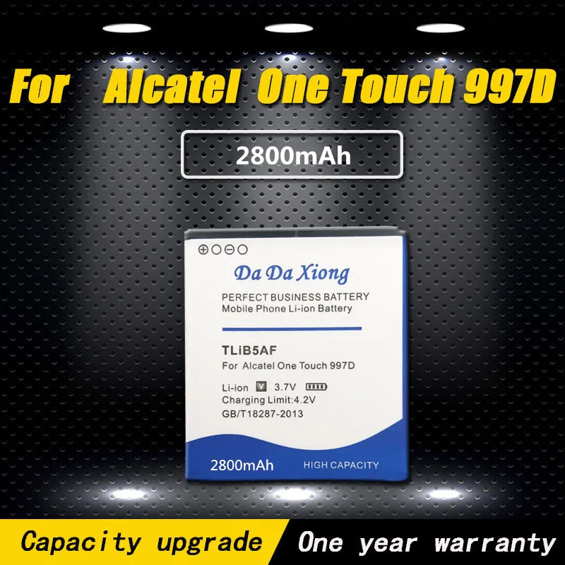 Высокое качество 2800 мА/ч TLiB5AF Батарея для Alcatel Работает с любым оператором C5 OT5036