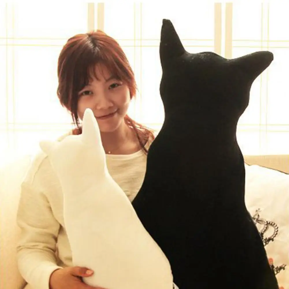 

Cute Cat Soft Plush Back Shadow Toy Sofa Pillow Seat Cushion Birthday Gift