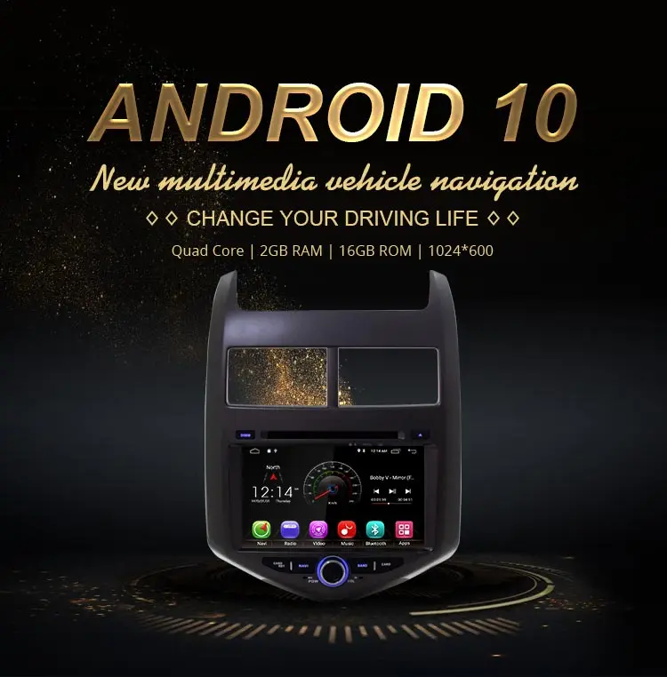 JDASTON Android 10 автомобильный dvd-плеер для Chevrolet Aveo/Sonic 2011 2012 2013 2 Din Автомобильный Радио gps навигация Мультимедиа стерео wifi