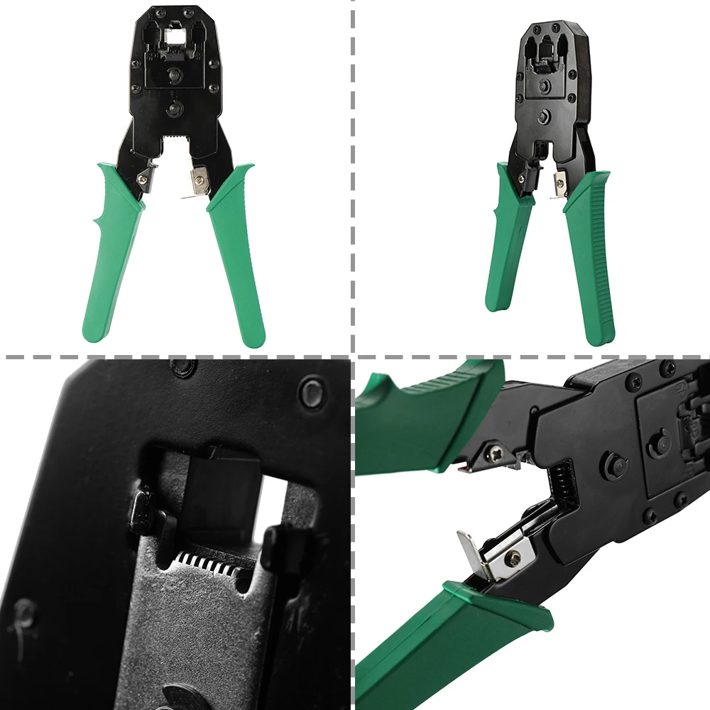 Cable-Tester Connector-Plug Crimper Network Wire-Stripper Ethernet-Lan-Kit Cat5e Rj45 | Мобильные телефоны и аксессуары