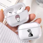 Чехол для наушников Hisoka Anime Hunter X hunter, прозрачный защитный чехол для AirPods Pro, футляр для зарядки Airpods Pro
