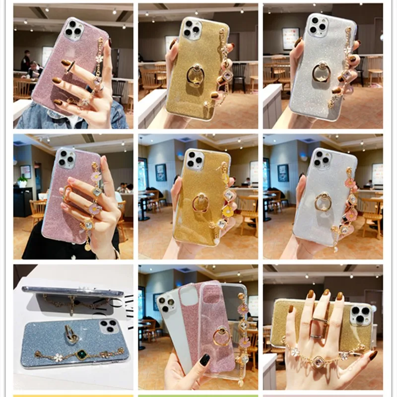 Чехол с блестками для Oneplus 8 8T 7 Pro 7T 6 6T 5 5T K5 Note K3 K4 K6 Power K8 Plus|Бамперы| |