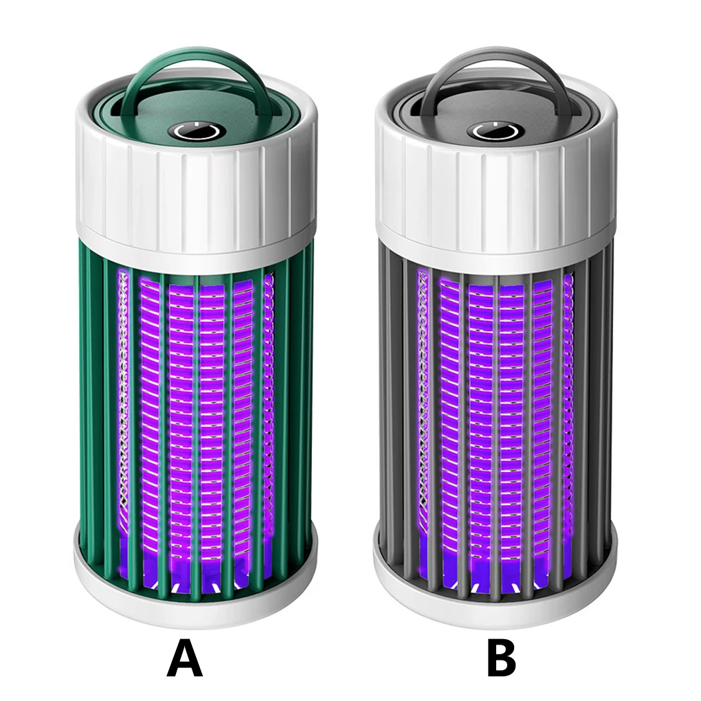 

LED Mosquito Killer Lamp Insect Light USB Pest Control Lamp Flying Bug Luring Purple Light Indoor Outdoor Fly Trap Rechargeable
