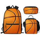 Крутая баскетбольная 3D-печать для детей, детская многофункциональная ученическая книга, Детская сумка-рюкзак для подростков, сумка для ноутбука