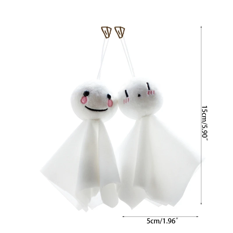 

P15C Japanese Teruterubozu Cute Plush Sunny Doll Toy Cosplay Pendant Hanging Ornament Keyring Decoration Gift for Girls