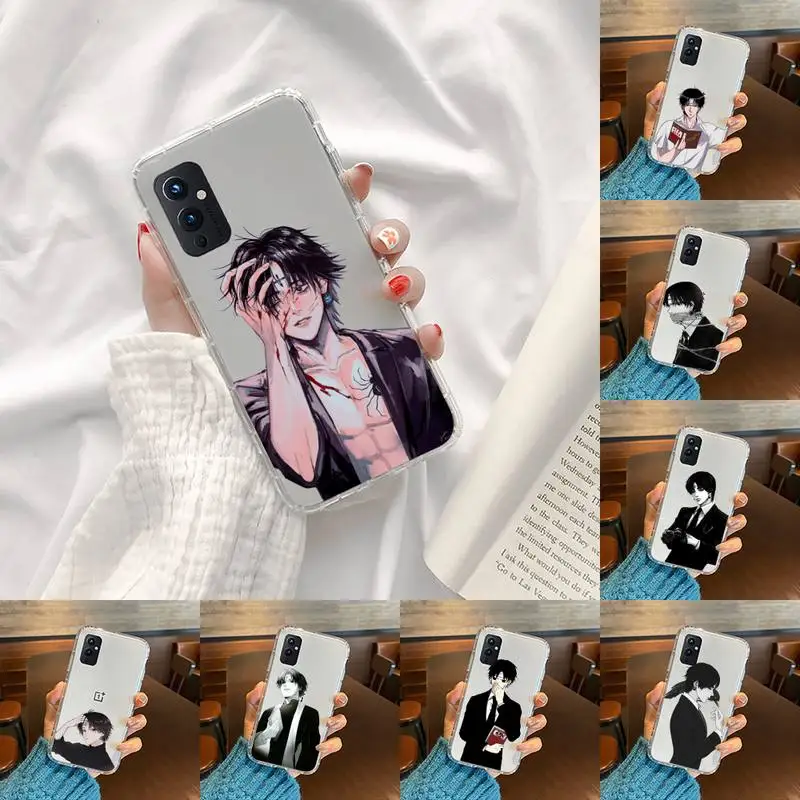 

Chrollo Lucilfer Chains Phone Case Transparent For OnePlus 9 8 7 7t 8t Oppo find X3 X2 reno5 Vivo X60 X50 Pro MeiZu 17 16XS