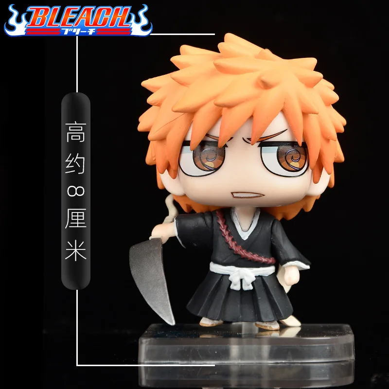 2 шт./компл. отбеливатель Kurosaki Ichigo Kuchiki рукания Q Ver. Аниме экшн-фигурка ПВХ