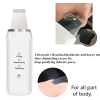 ultrasonic skin scrubber peeling facial deep cleansing ultrasonic exfoliating spa spatula to remove blackheads skin care