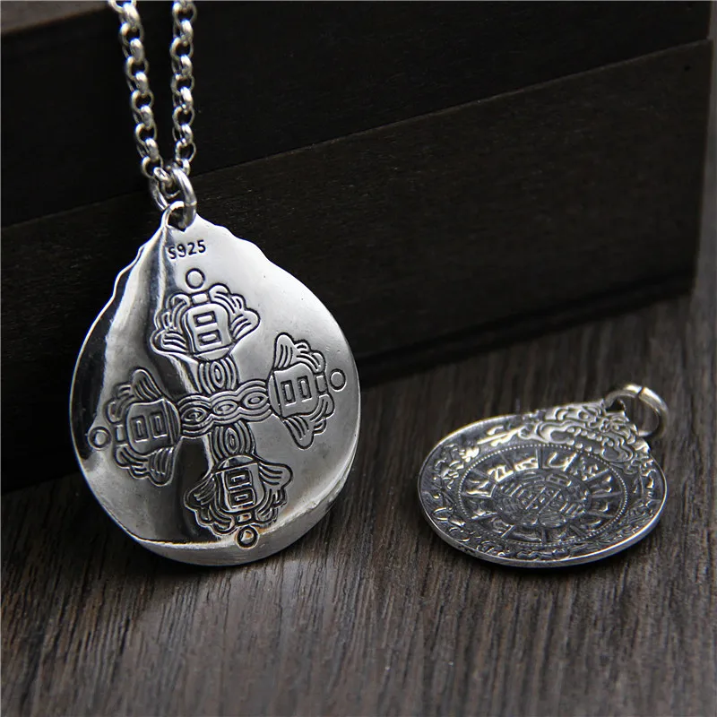 Ожерелье из тайского серебра 925 пробы для мужчин и женщин | Украшения аксессуары