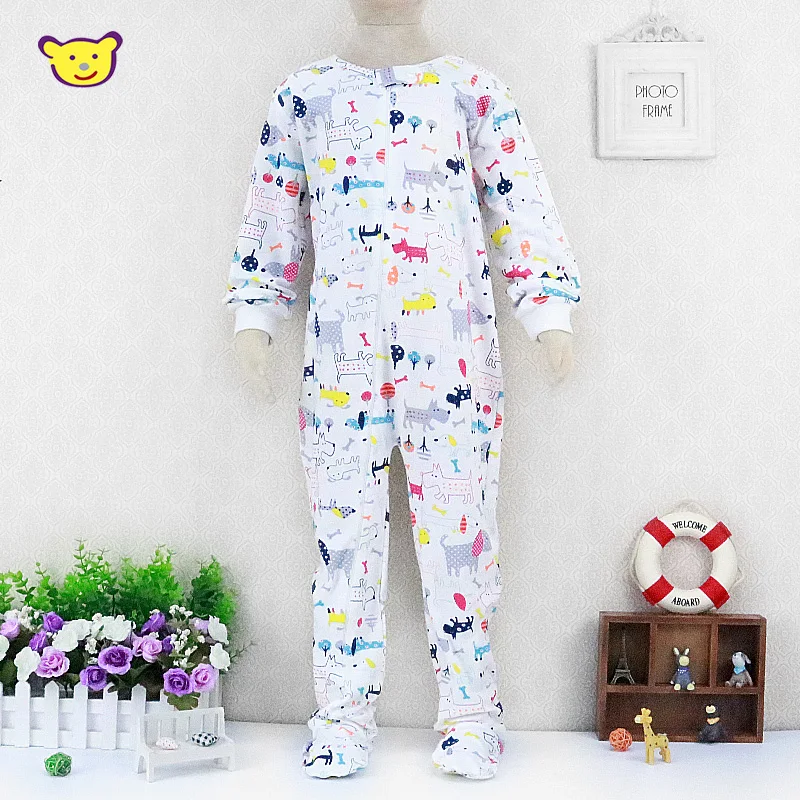 Children 100% Cotton Rompers for Winter Spring Long Sleeve Boys 3 to 7 Years Baby Girls Clothes | Мать и ребенок
