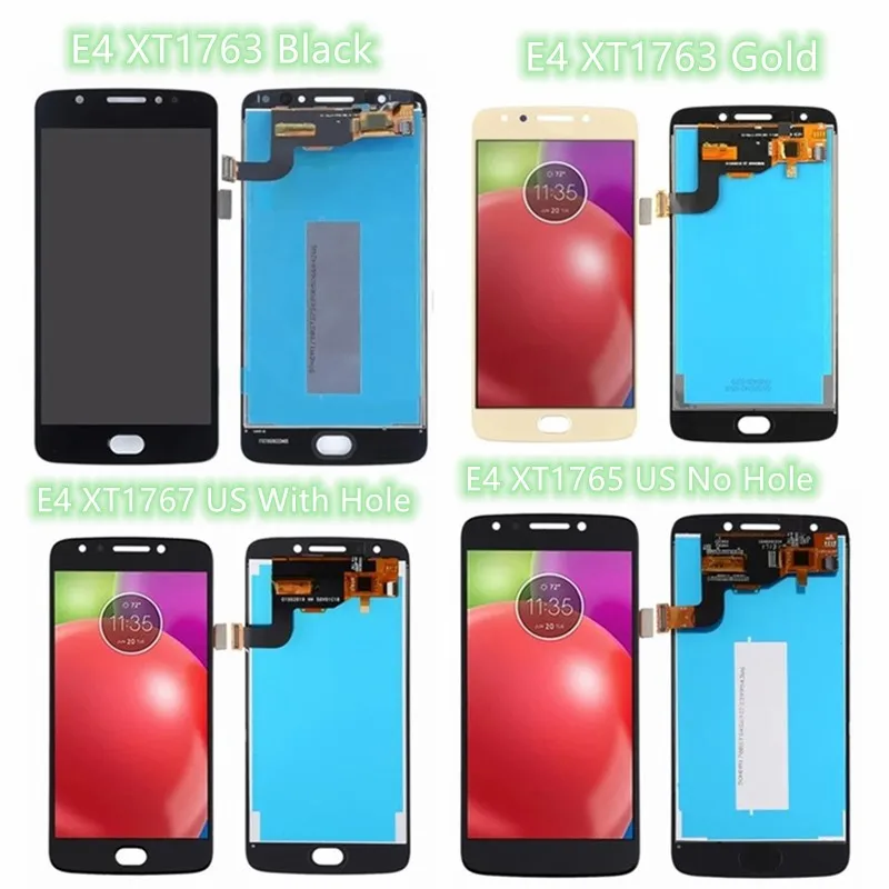 Замена ЖК-экрана для Motorola Moto E4 XT1763 XT1765 XT1766 XT1767 XT1768 протестированный дисплей в сборе отличное качество