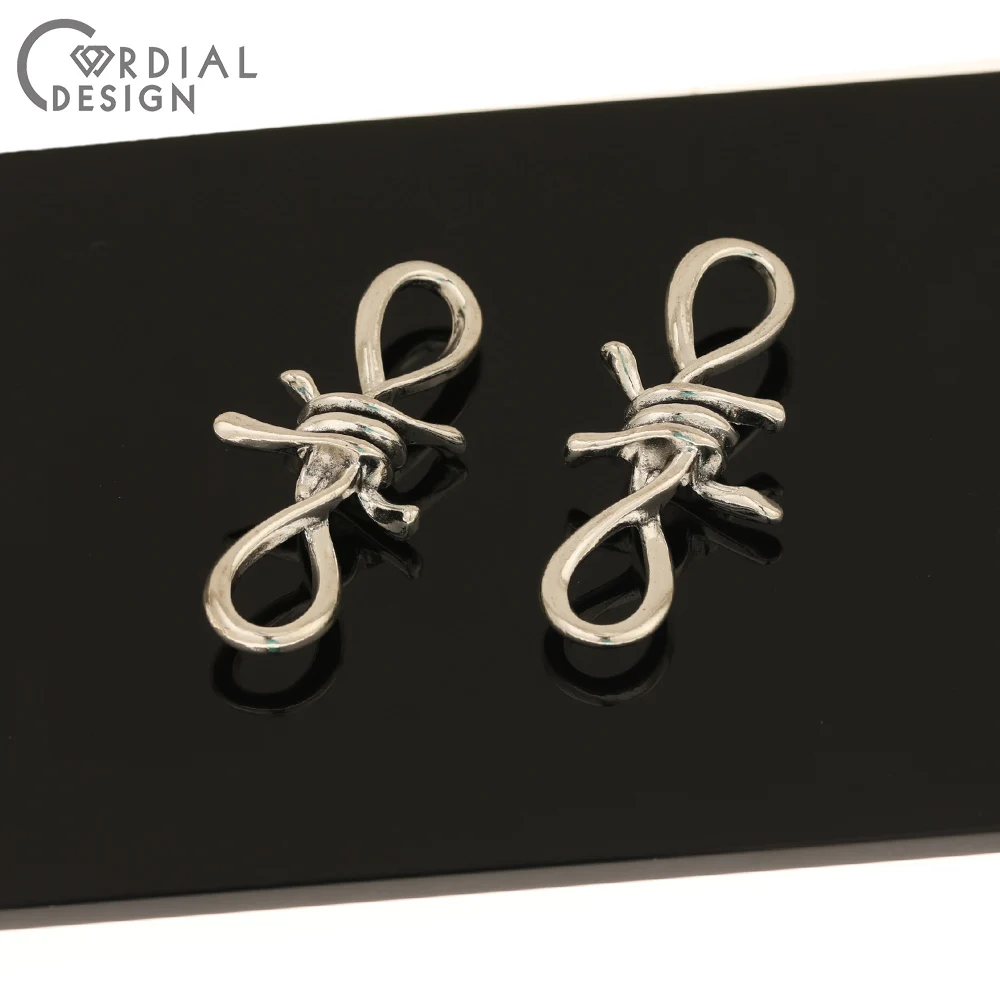 

Cordial Design 50Pcs 20*45MM Earrings Accessories/Connectors/DIY Making/Antique Effect/Hand Made/Jewelry Findings & Components