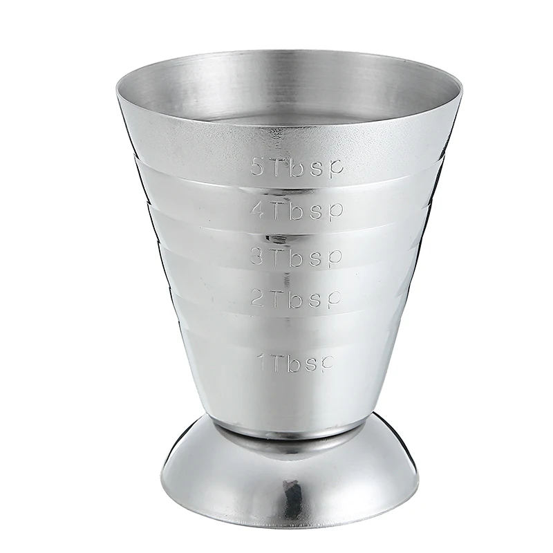 75 мл мерный стакан бар коктейльный напиток миксер ликер нержавеющая сталь