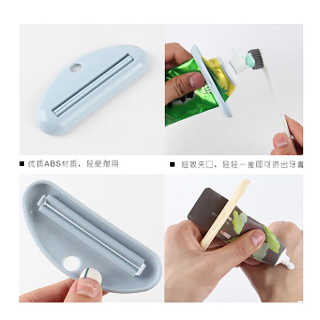 Ручной отжиматель зубной пасты 2 шт./компл. мультипликационный отжим тюбик