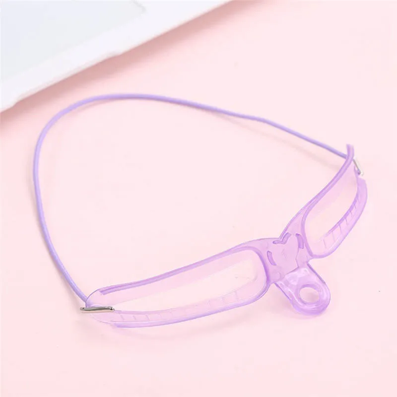 8 шт бровей Трафареты с ручкой и ремешком Моющиеся Многоразовые видов стилей