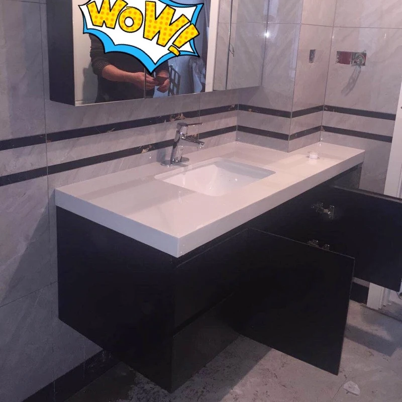 Шкафчик для ванной комнаты с зеркалом по индивидуальному заказу| |