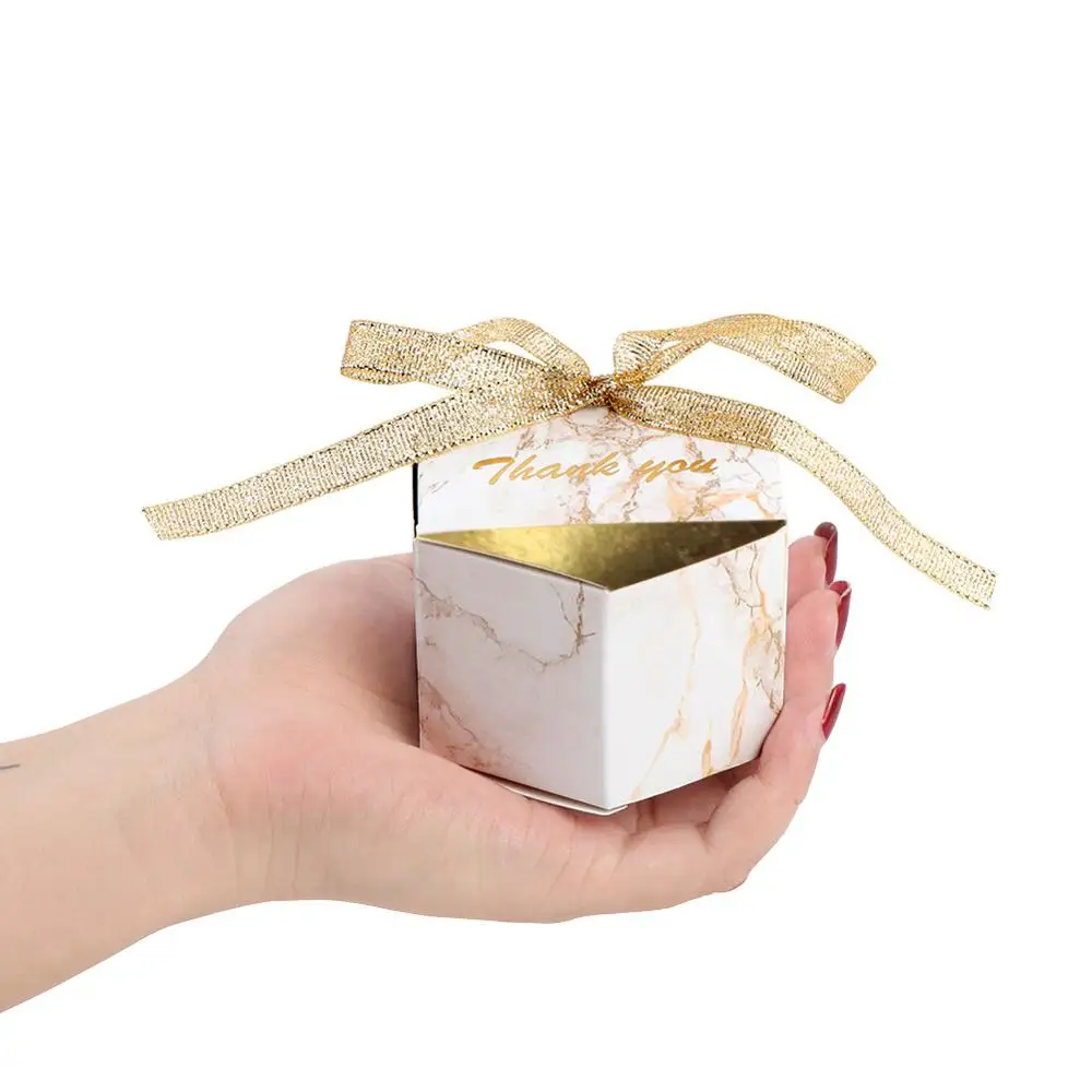 20 шт. мраморные коробки для конфет|Подарочные сумки и упаковка| |