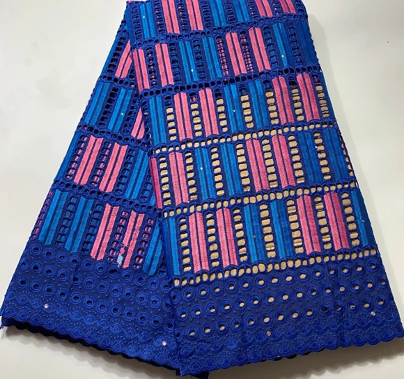 Швейцарская вуаль кружево в Швейцарии ткань Нигерия хлопковое материал для