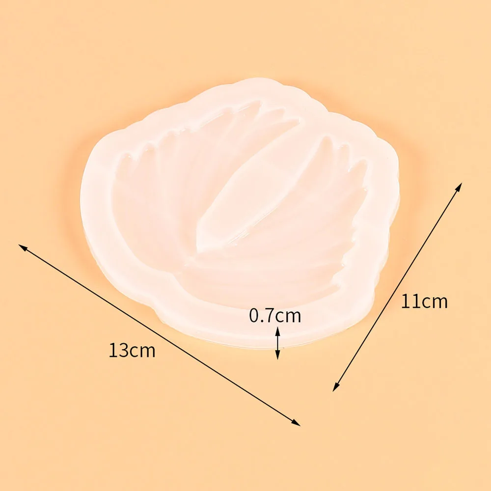 

1Pcs New Feather Wing Silicone Mold Crystal Epoxy Resin Molds UV Epoxy DIY Jewelry Decoration Crafts Making