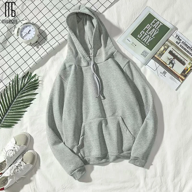 Новинка от Manoswe мужские и женские толстовки белая парная куртка Осень зима 2019